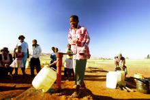 PPPs in Rural and Peri-Urban Water Sector: Victoria Delmon and Jane Jamieson: Children fetching water from a community tap