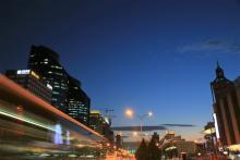 PPP条款示例: Guomao Bridge On Night View Beijing