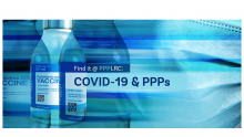 Covid-19 and PPPs Emailer: Vaccine vials and mask