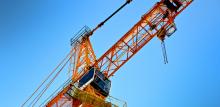 Standardized Agreements, Bidding Documents and Guidance Manuals: Crane on blue skies