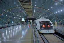 关于铁路的政府和社会资本合作项目: China Transrapid Train Transport Shanghai