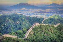 土地、环境与社会问题: Landscape Wall China Mountain Asia Old