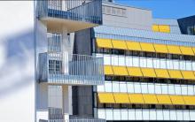 Innovative Revenues for Infrastructure, Modern yellow building